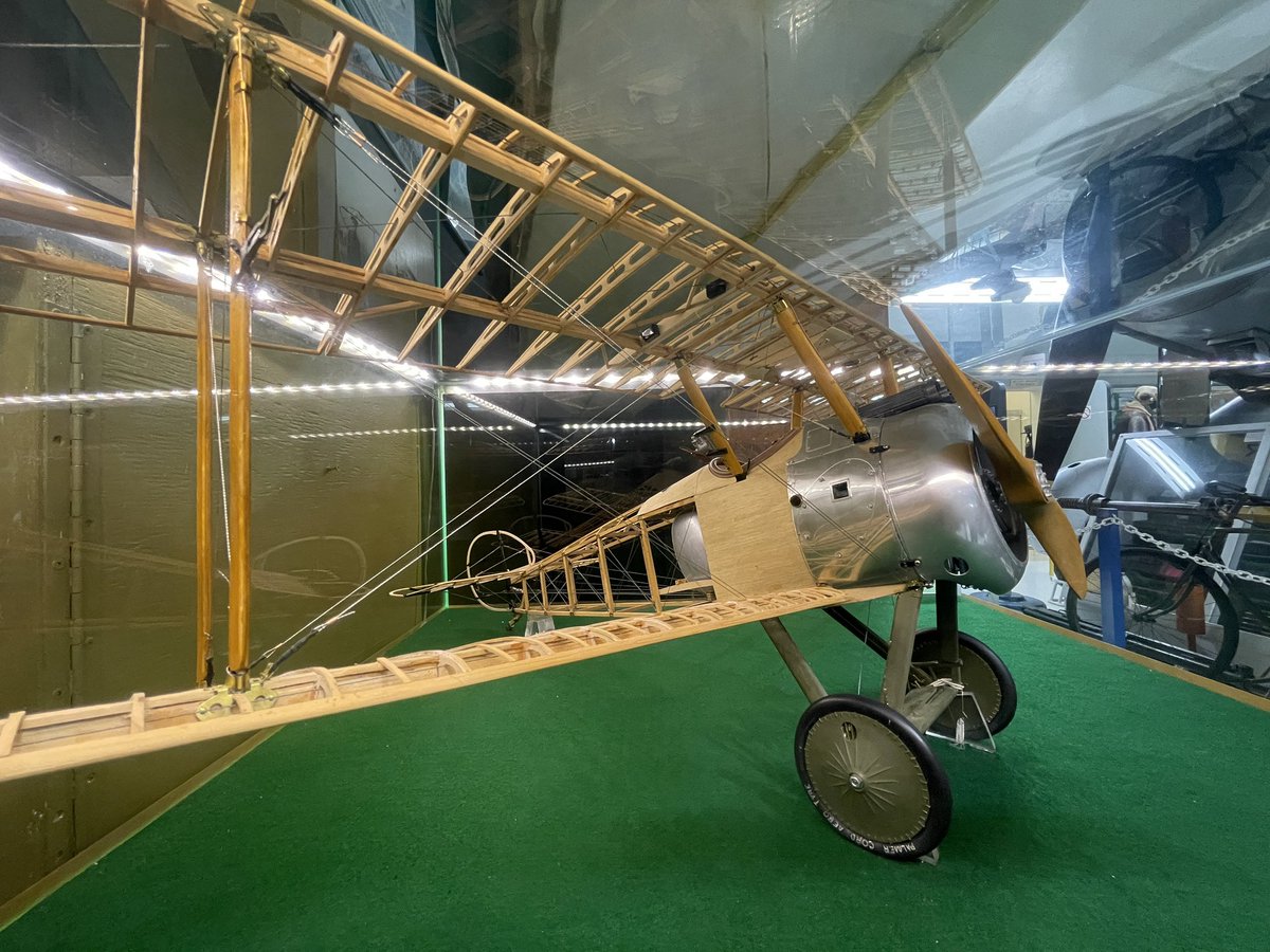One of the countless models we have on display inside the museum hangar. This Sopwith F1 Camel built by CMFT member, Archie Fraser in 1992, is absolutely stunning! What’s your favourite model that you’ve spotted on your visit to the museum? 

#CanadianMuseumOfFlight #LangleyBC