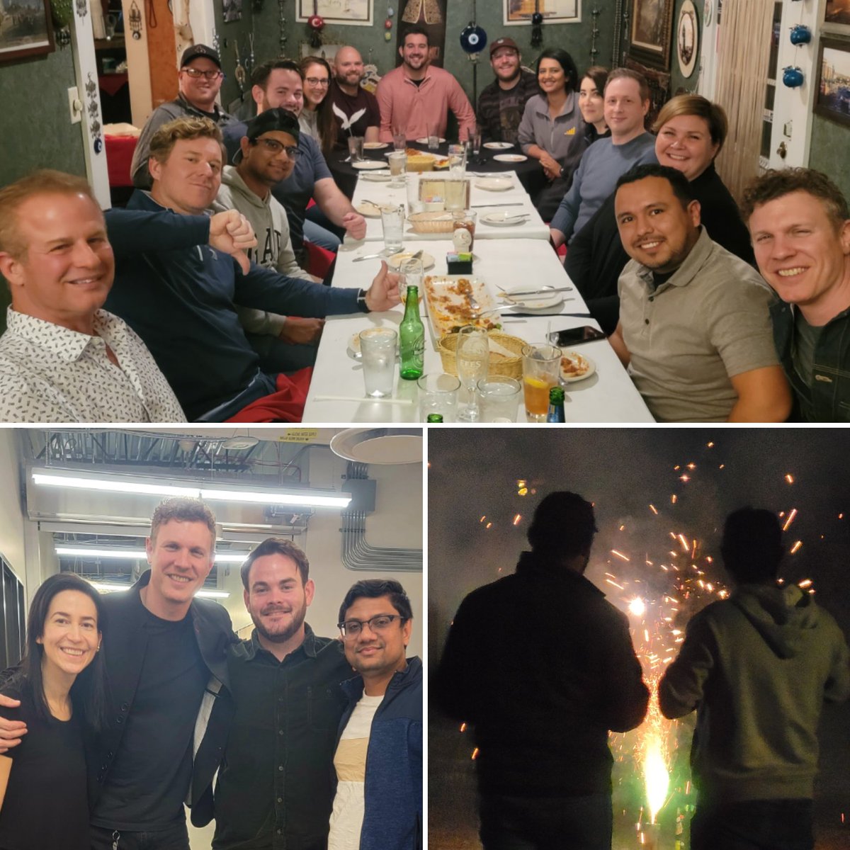 It was a big one!
Spent time with <a href="/ComebackCapital/">CB</a>, @haleymariekeith/<a href="/MITO_Materials/">MITO Material Solutions</a>, @VenturesG. Diwali fireworks (<a href="/shahrukh_patna/">Shahrukh Shamim</a> and Adam Zucker)

The weekend is well deserved for <a href="/INHeritageGroup/">The Heritage Group</a> <a href="/Techstars/">Techstars</a> Accelerator team!

#founders #networking #teambuilding #happydiwali