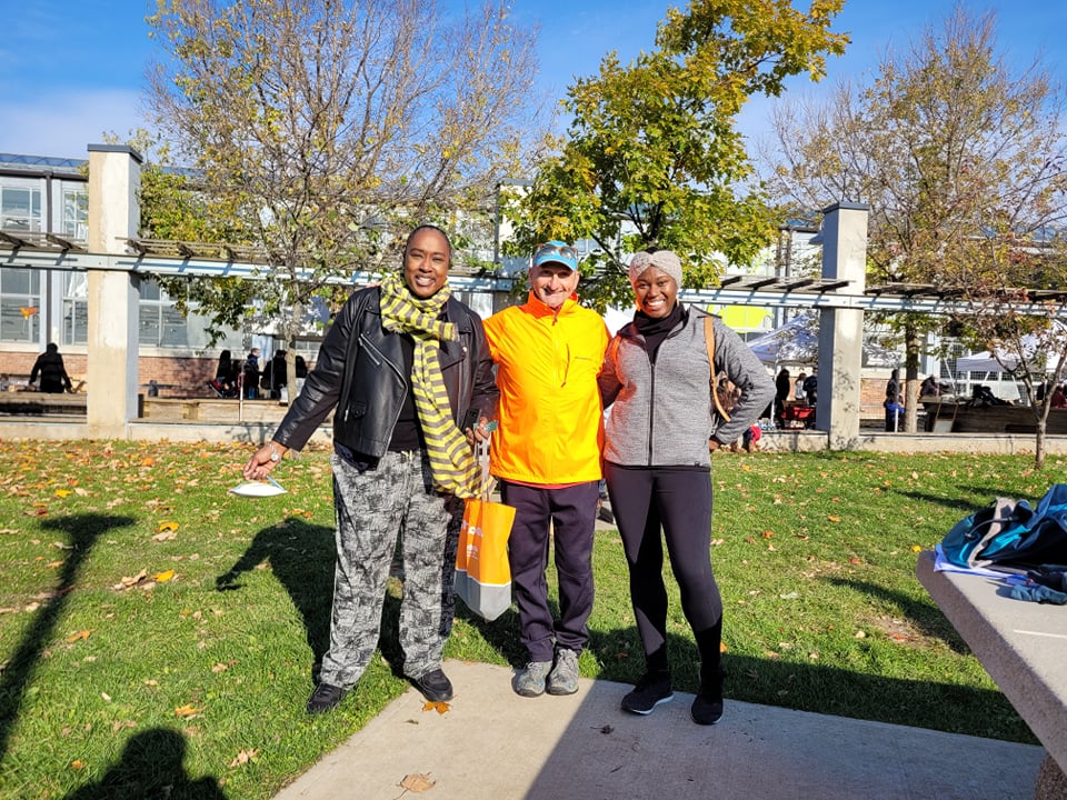 I had a great time this morning at the Wychwood Barns chatting with the group from <a href="/LetsHikeTO/">Let's Hike T.O.</a>!

Let's Hike TO make it easier for people of colour, newcomers, and young adults to experience the great outdoors in our city!

Looking forward to coming for a hike soon! #tostpauls