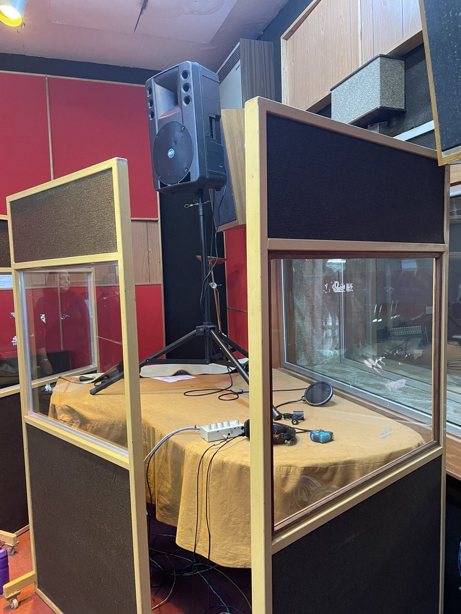 Recording day for The Choir Factor