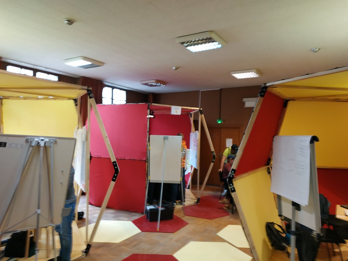 J2 de Museomix. Le calme avant la tempête...#museomix21 #MuseomixRouen #museomix