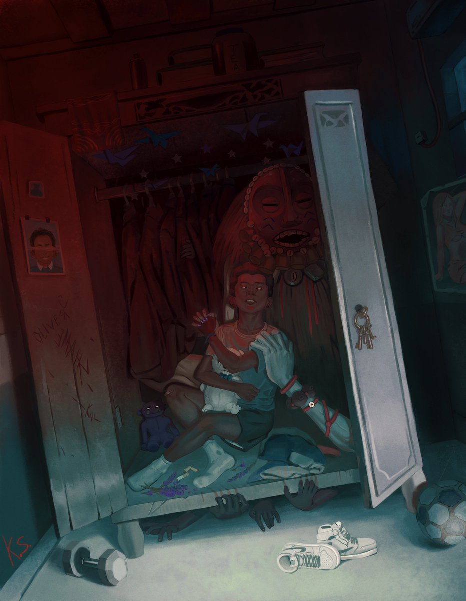 "Safe" Happy Hallowe....where did everybody go?😂🎃
Anyway this illustration was a blast to work on but it took a lot of time to get it right.