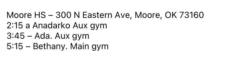 burroughsmadi's tweet photo. Today’s scrimmage schedule.. let’s get it! 😤👀 https://t.co/dD3c077oFP