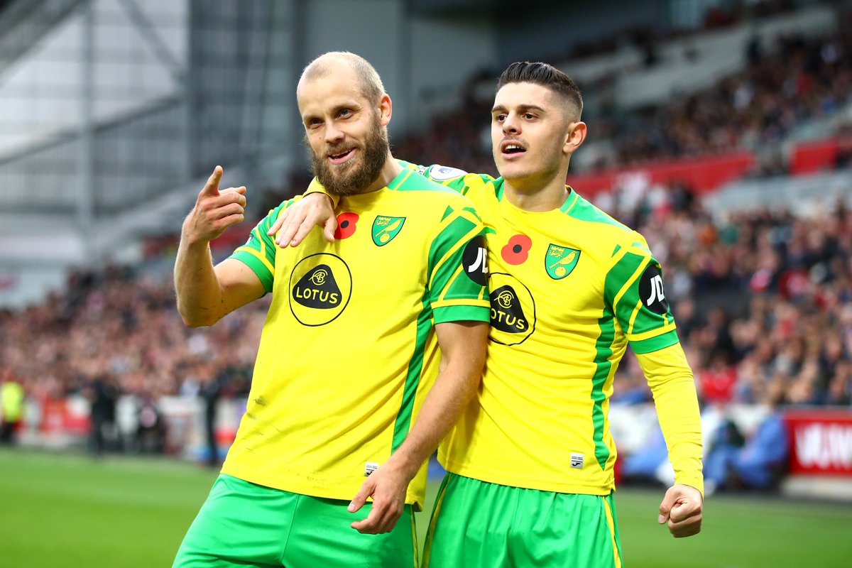 HALF-TIME #PL SCORES

Brentford 0-2 Norwich
Chelsea 1-0 Burnley
Crystal Palace 0-0 Wolves

#BRENOR // #CHEBUR // #CRYWOL