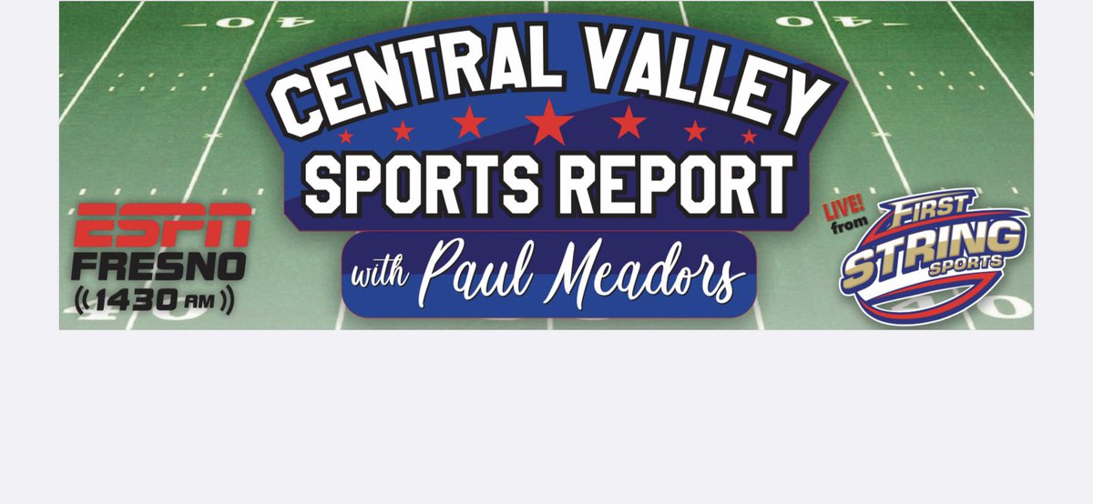 Great show today at First String Sports from 10-12 on <a href="/1430ESPN/">ESPN Fresno</a>: breaking down first round with <a href="/gabecamarillo_/">Gabe Camarillo</a>, super pumped about <a href="/CamWorrell/">Cam Worrell</a> joining me, <a href="/FHSeaglesports/">Firebaugh Eagles Athletics</a> coach <a href="/MLRod_2/">Mason Rodman</a> and star RB <a href="/DannyOlivera6/">Danny Olivera</a>. LOADED!