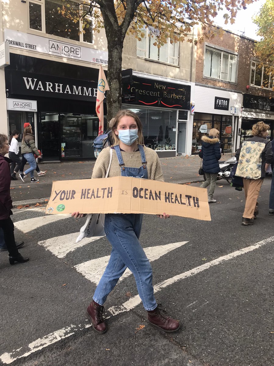 molly0dwyer's tweet photo. Went to #GlobalDayofAction today by @Plymouthclimate . Met the most inspiring people and felt amazing to walk with others with the same concerns for our planet🌍. #ForTheOcean #ActNow #COP26 #oceanemergency #cleanwaves https://t.co/2NP6zNvZkG