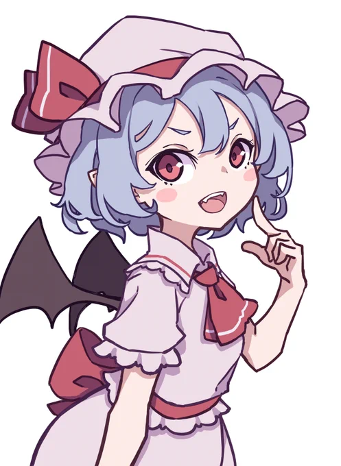 #深夜の真剣お絵描き60分一本勝負 
レミリア 