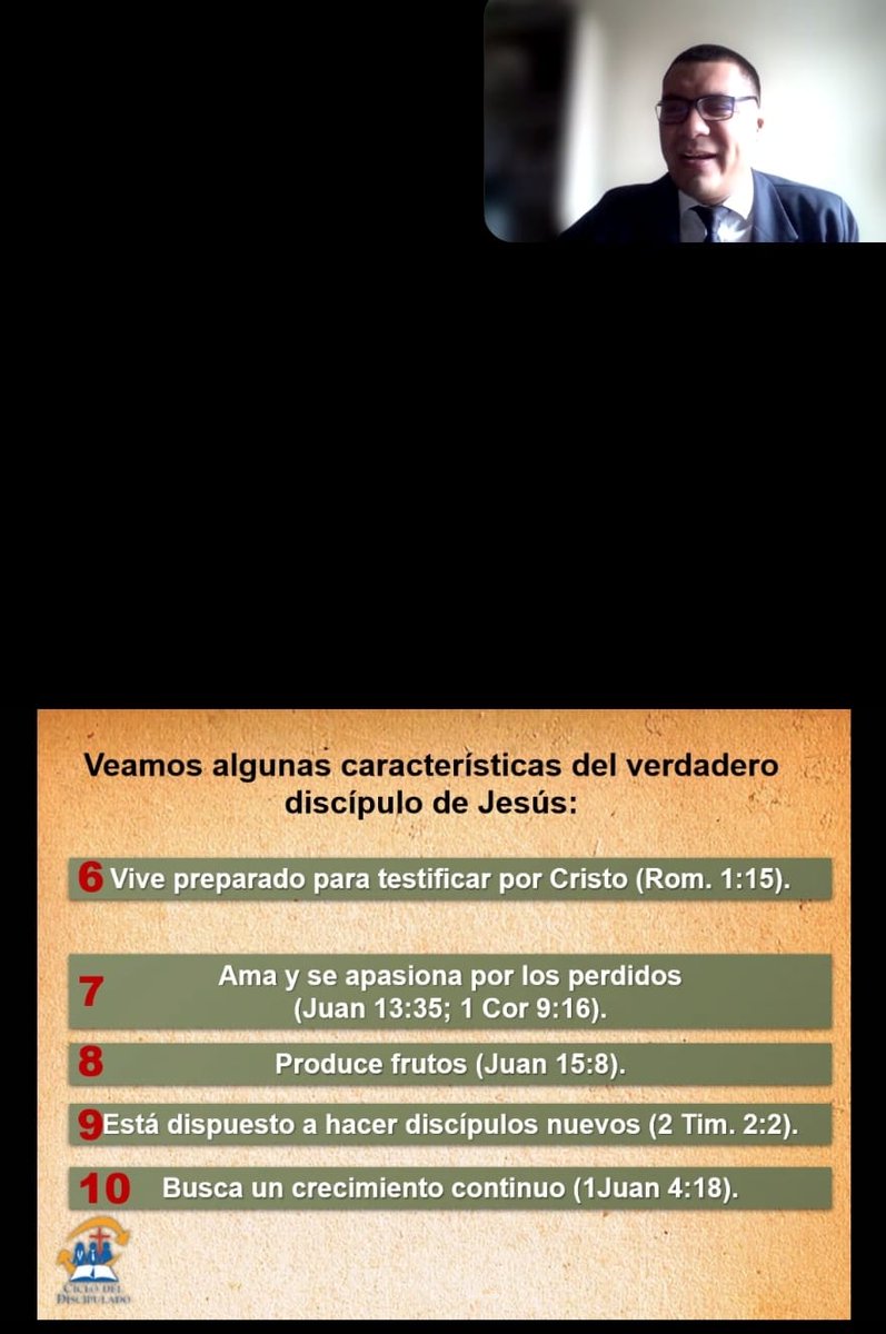 PauloPizzoC's tweet image. Necesitamos ser discípulos de Jesús, para preparar discípulos fuertes, sólidos y comprometidos en la predicación del evangelio.

Gracias IASD Comas por la oportunidad de ofrecer esta Charla Pedagógica en el Consejo de Maestros. A Dios sea GLORIA.

#MásCerca #DMComas #FelizSábado