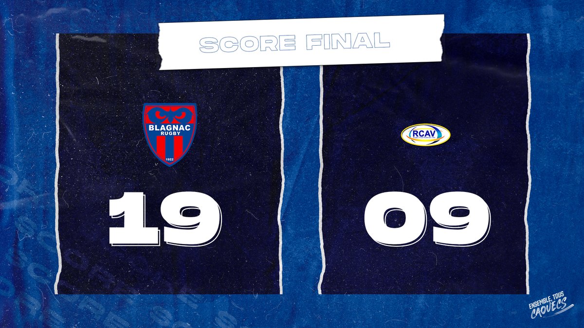 Blagnac Rugby 🦉 tweet media