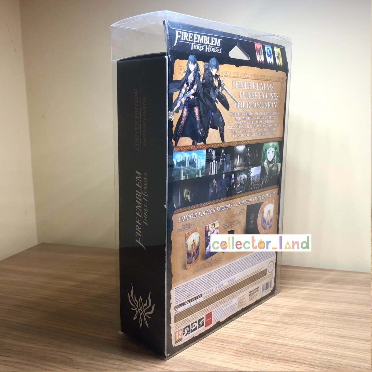 CollectorLandUK's tweet photo. Nintendo Switch Fire Emblem Three Houses Special Edition Box Protector 🤩🤩 #FIREEMBLEM #FE3H #BOXPROTECTOR #PROTECTYOURGEAR

Now available on our Ebay store! Shop now: https://t.co/AFdtsMUIL6 👾👾 https://t.co/EK4ZQ8gkMt