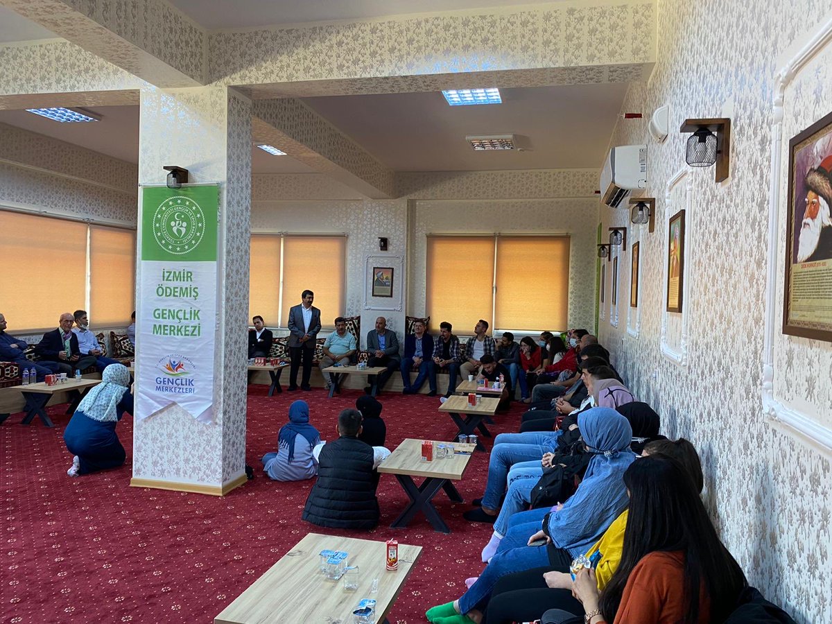 Ödemiş Gençlik Merkezinde gençlerimizle buluştuk