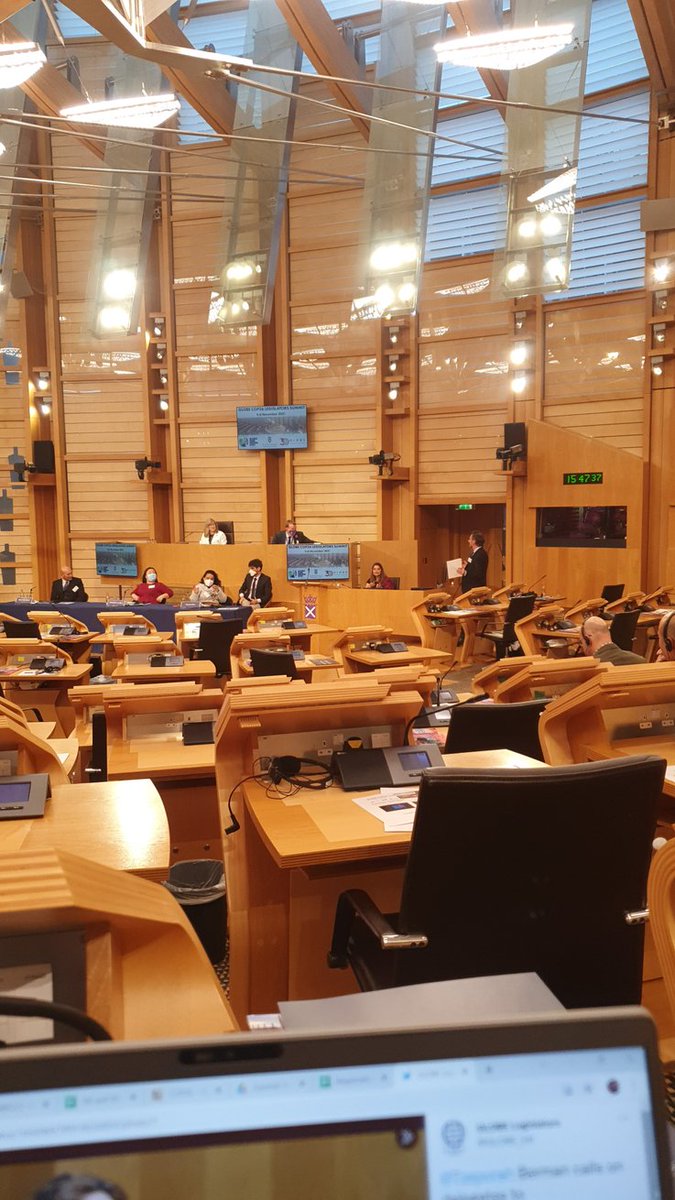 GLOBE_intl's tweet photo. GLOBE President @Calivillalonga closing remarks #GLOBECOP26Summit 'These inspiring two days make clear that we will need an enhanced democratic culture to address the challenges ahead' THANK YOU @ScotParl for your hospitality! https://t.co/uvXSYqqTIx