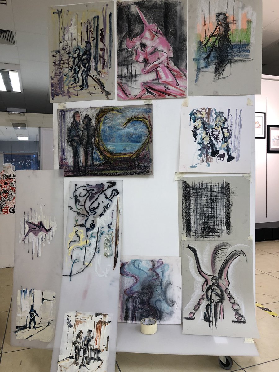 Wow!! 2 live shows- no expected outcomes… These are James Ware’s responses to our musical responses- really powerful. Thank you <a href="/directartaction/">DirectArtAction.UK</a> <a href="/GavLawley/">DIRECT ART ACTION</a> &amp; <a href="/TheCBSO/">CBSO</a> We’ve had an amazing day! #outandabout