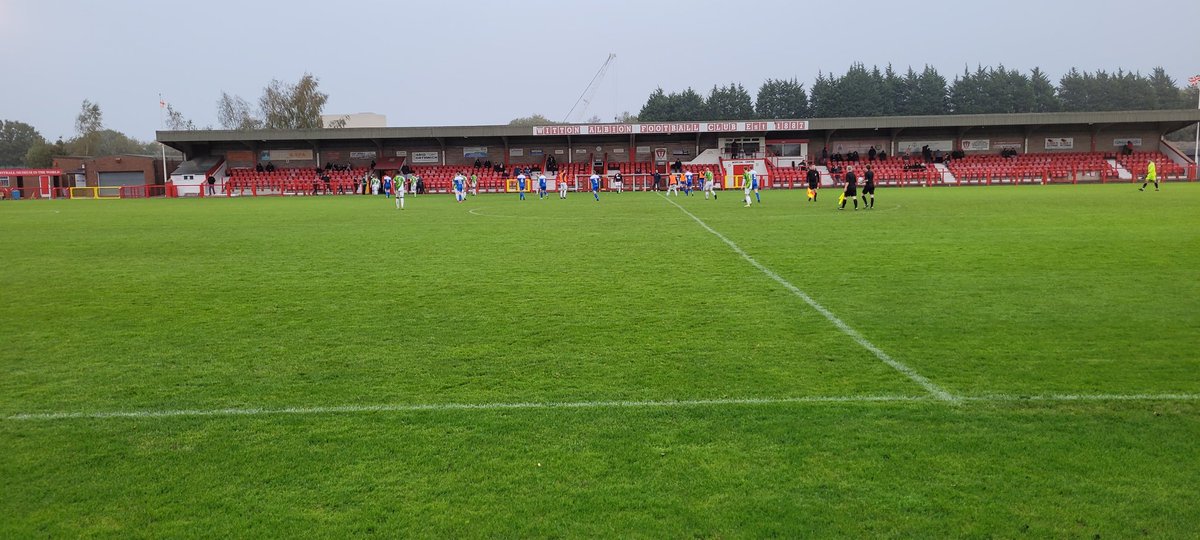 End of a great <a href="/NorthwichVicsFC/">Northwich Victoria F.C</a> first half. 5-1 lead. Brad Lynch hat trick and Ryan Winder orchestrating everything from the right hand side ⚽️⚽️⚽️⚽️⚽️