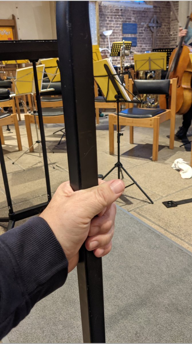MarkValencia's tweet photo. Back in my deaf-in-one-ear seat this far from the conductor's podium. Roll on the start of Act 3! #RINGafa https://t.co/fMYuOKf88Q