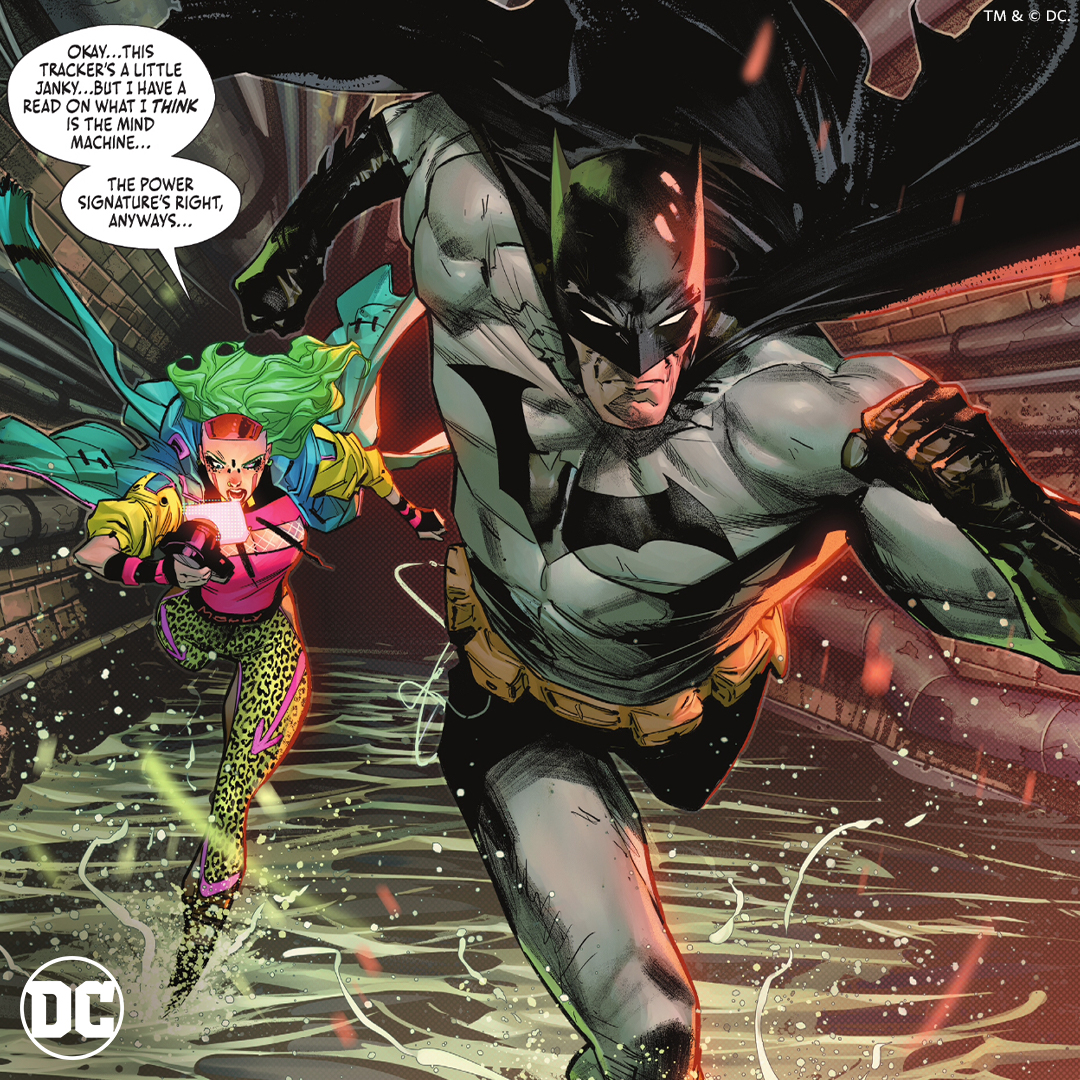 Batman's tweet photo. Are you really a Batman sidekick if you haven't run around the sewers? 🦇 How did you like BATMAN #116? #DCFearState https://t.co/FTcEaOWyD2