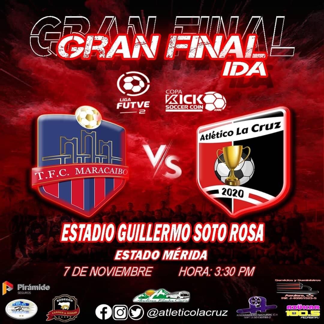 Mañana #7N nos vemos en Mérida, para  apoyar al RojiNegro <a href="/Atleticolacruz/">Atlético La Cruz</a> en el primer partido de la final de 2da división de la liga <a href="/LigaFUTVE2/">Liga FUTVE 2</a> 

Vamooooos todos Apoyar al RojiNegro es Nuestro equipo. Mérida sentirá y escuchará la Barra RojiNegro 🔴⚫