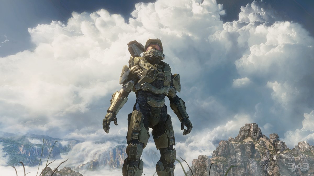 Master Chief in Halo 4.