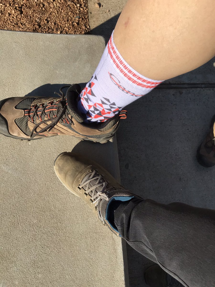 We enjoyed the great morning for the Boot Walk #endcancer