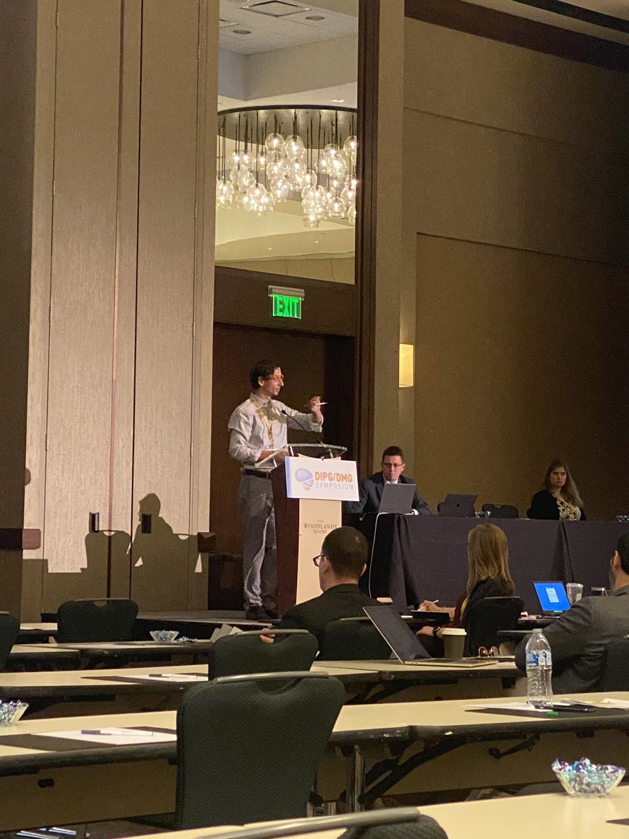 Amazing talk from <a href="/CarlKoschmann/">Carl Koschmann</a> about ONC201 and other therapies #DIPGSymposium