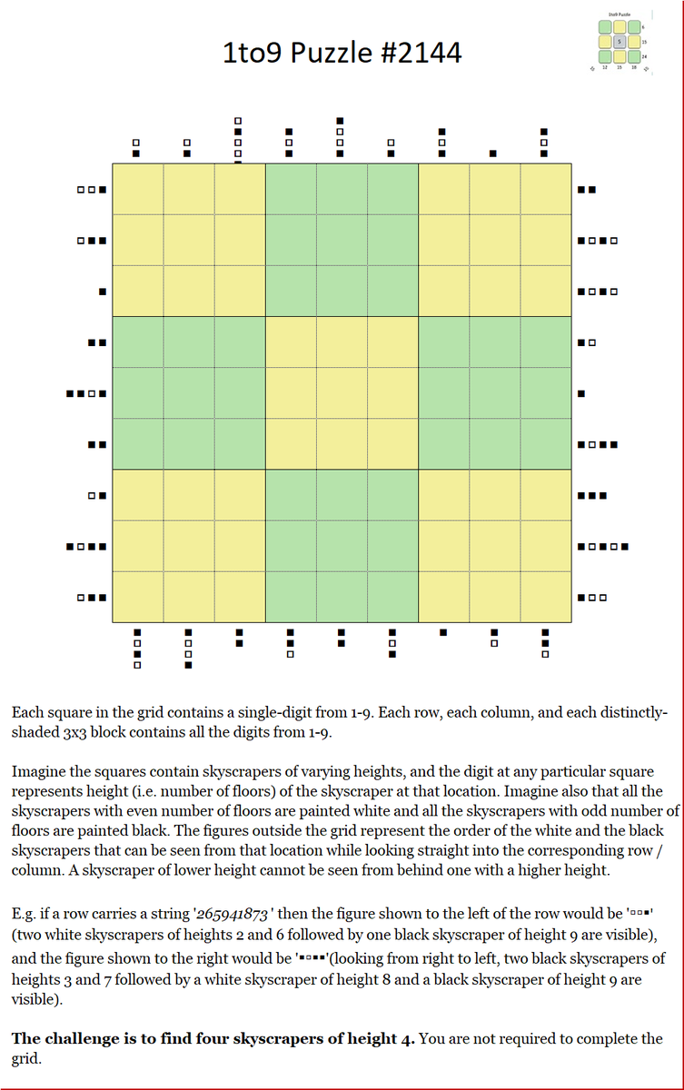 1to9puzzle tweet media