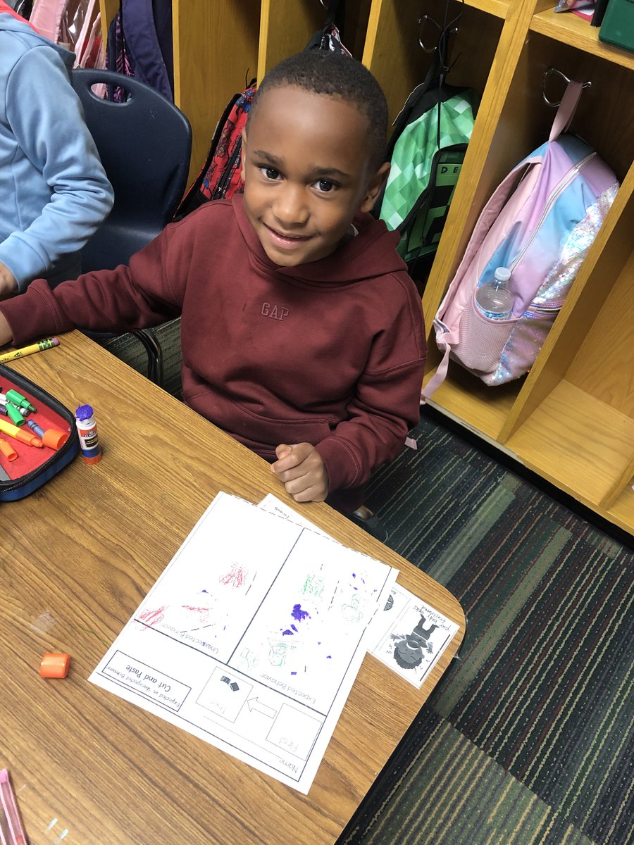 CastlemanCreek's tweet photo. Sorting and discussing expected and unexpected behaviors along with the Zones of Regulation!
#ccesel https://t.co/FfE2EudqFX