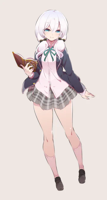 制服アルスかわいくてすき
#マル描いてちょんっ 