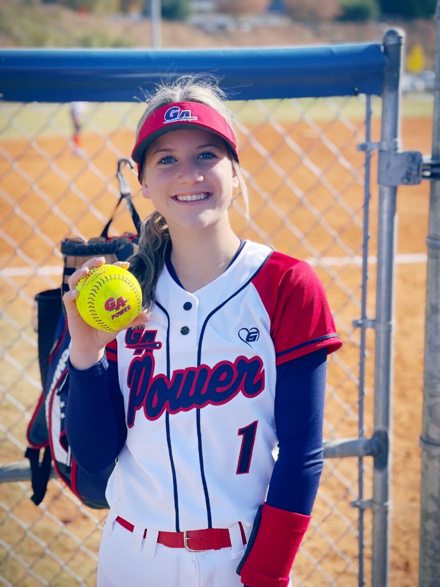 GAPowerRouse's tweet photo. 💣 squad… reporting for duty! 
That’s a 3-run homer for @ella_rouse1 👏🏼🎉💪🏻🔥 https://t.co/7Q4Tzo1wWA
