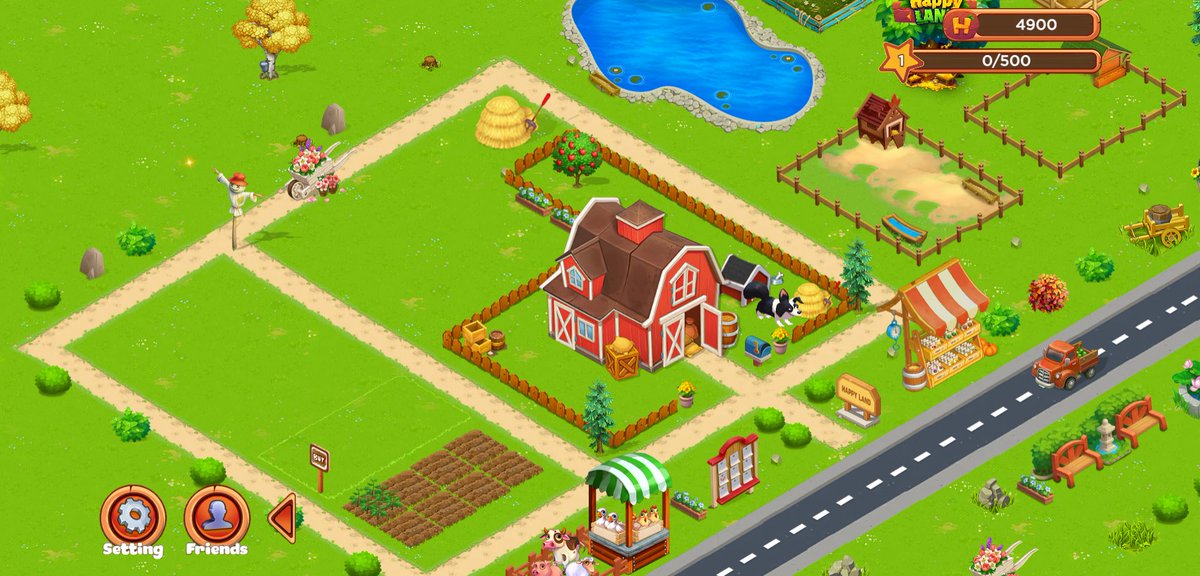 NhuLucy's tweet photo. Love game, Wanna be a farmer. 
@HappyLand_HPL, $HPL https://t.co/V2WyEjRvEW