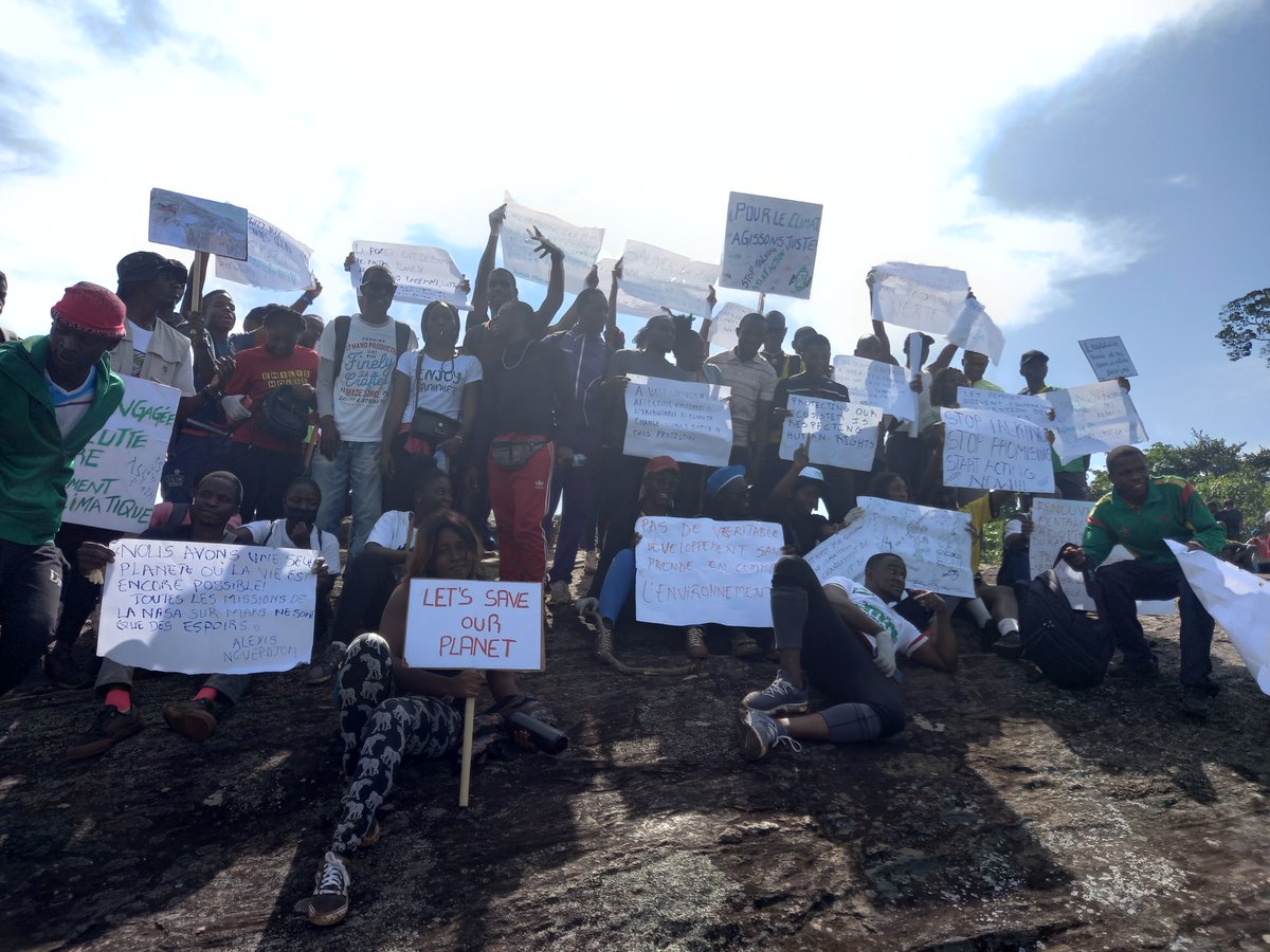 Hundred of youth united to save the climat #WorldClimateMarch  #GlobalClimateMarch #ActNow #MarcheMondialeClimat #ClimateActionNow #actionsclimat 
<a href="/LAluora/">Luttah Aluora</a> @PossiWambo <a href="/Adev/">アドリアン</a> <a href="/JciYaoundExcel/">JCI YAOUNDE EXCEL 🇨🇲</a> @AfricaYouthSDGs <a href="/ErnestoYENE/">Ernesto YENE</a> <a href="/ItalyinCam/">Italy in Cameroon</a> <a href="/GDGCameroon/">GDG Cameroon</a> <a href="/WoMin_Africa/">WoMin African Alliance</a> <a href="/UKinCameroon/">UK in Cameroon🇬🇧🇨🇲</a>