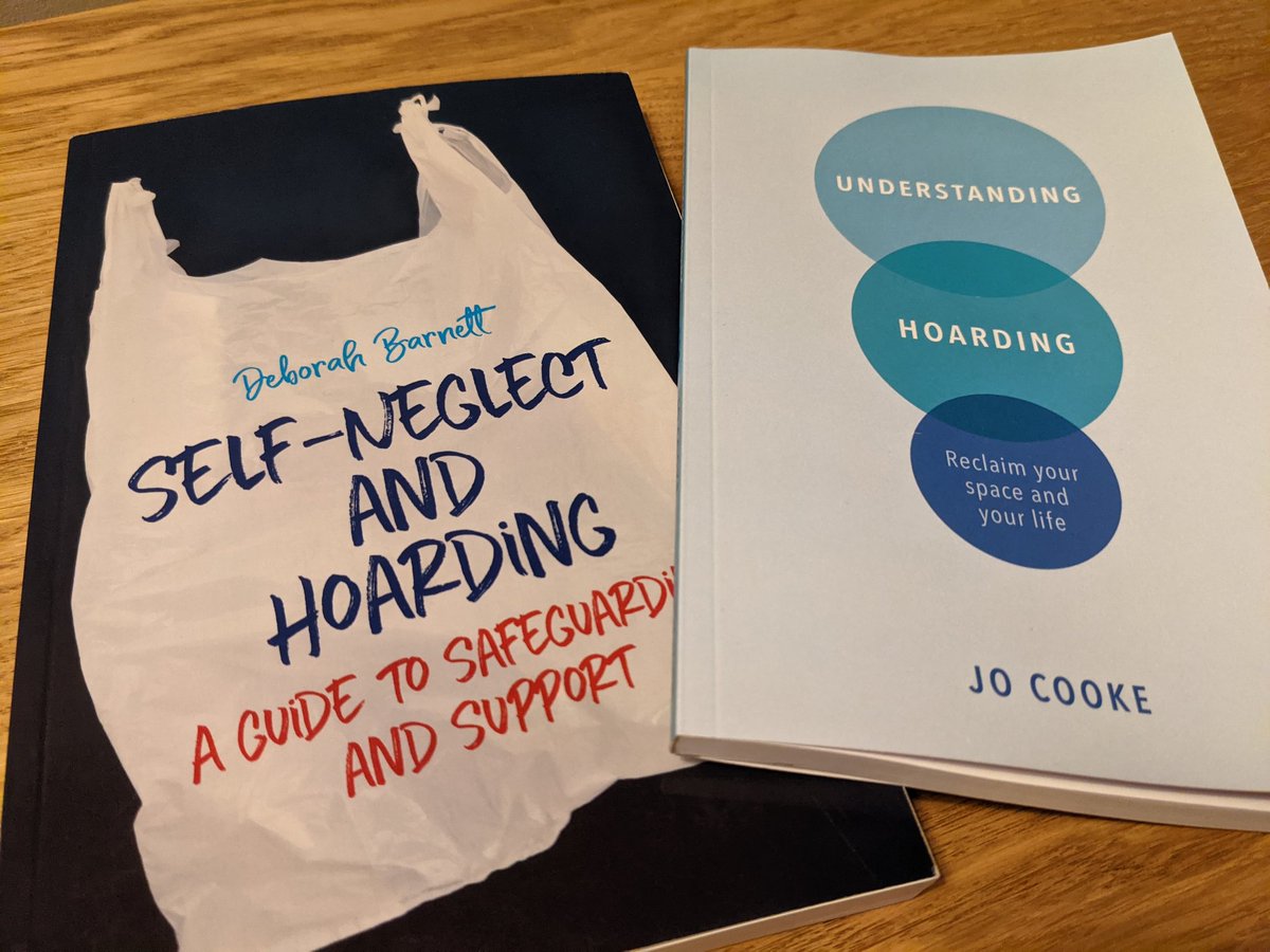 robingrahamHD's tweet photo. Two good new books.. #hoarding #socialwork https://t.co/aEDP7E7AHf