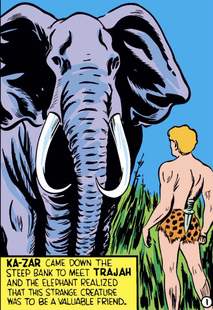 ClassicMarvel64's tweet photo. Marvel Mystery Comics #2 (Cover Date 12-1939/Writer/Artist - #BenThompson) 

#Marvel #MarvelComics #ComicArt #KaZar #MarvelArt #GoldenAge https://t.co/CbWGgExLik