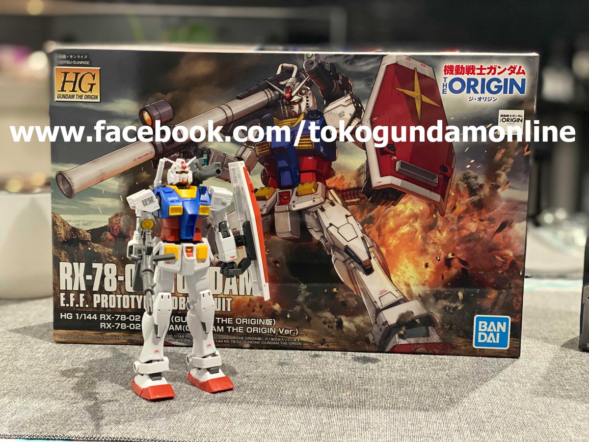 TokoGundam's tweet photo. Ready Stock Gundam HG RX-78-02 The Origins Version Bandai.
Informasi pemesanan silahkan hubungi https://t.co/FF0iMRrO3F (Chat WA Only)
#gundamrx78 #gundamindonesia #gunpla #modelkit #jualgundam #mechamodel #bandai #bandaiindonesia #highgradegundam https://t.co/NYqlj9Nt7r