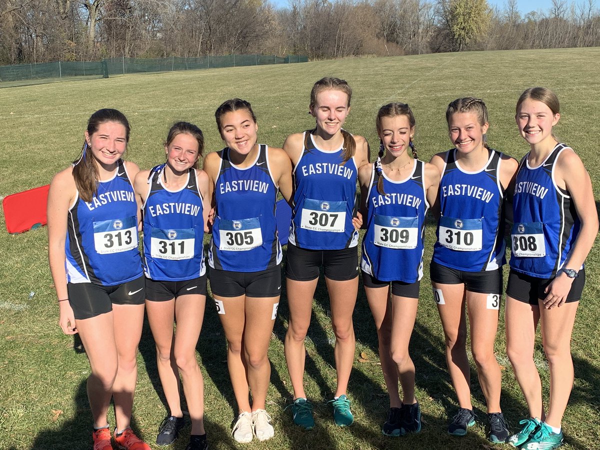 Eastview Athletics (@evhsathletics) on Twitter photo <a href="/Evgirlscc/">EV Girls Cross Country</a> places 11th as a team lead by 7th Grader Kienna Loberg who placed 12th overall! Congrats to Emily, Grace x 2, Hadley, Kienna, Sonja and SENIOR Robyn Dayton! Congrats on a great season to all and to Robyn on a great CC career! <a href="/Evgirlscc/">EV Girls Cross Country</a> places 11th as a team lead by 7th Grader Kienna Loberg who placed 12th overall! Congrats to Emily, Grace x 2, Hadley, Kienna, Sonja and SENIOR Robyn Dayton! Congrats on a great season to all and to Robyn on a great CC career!