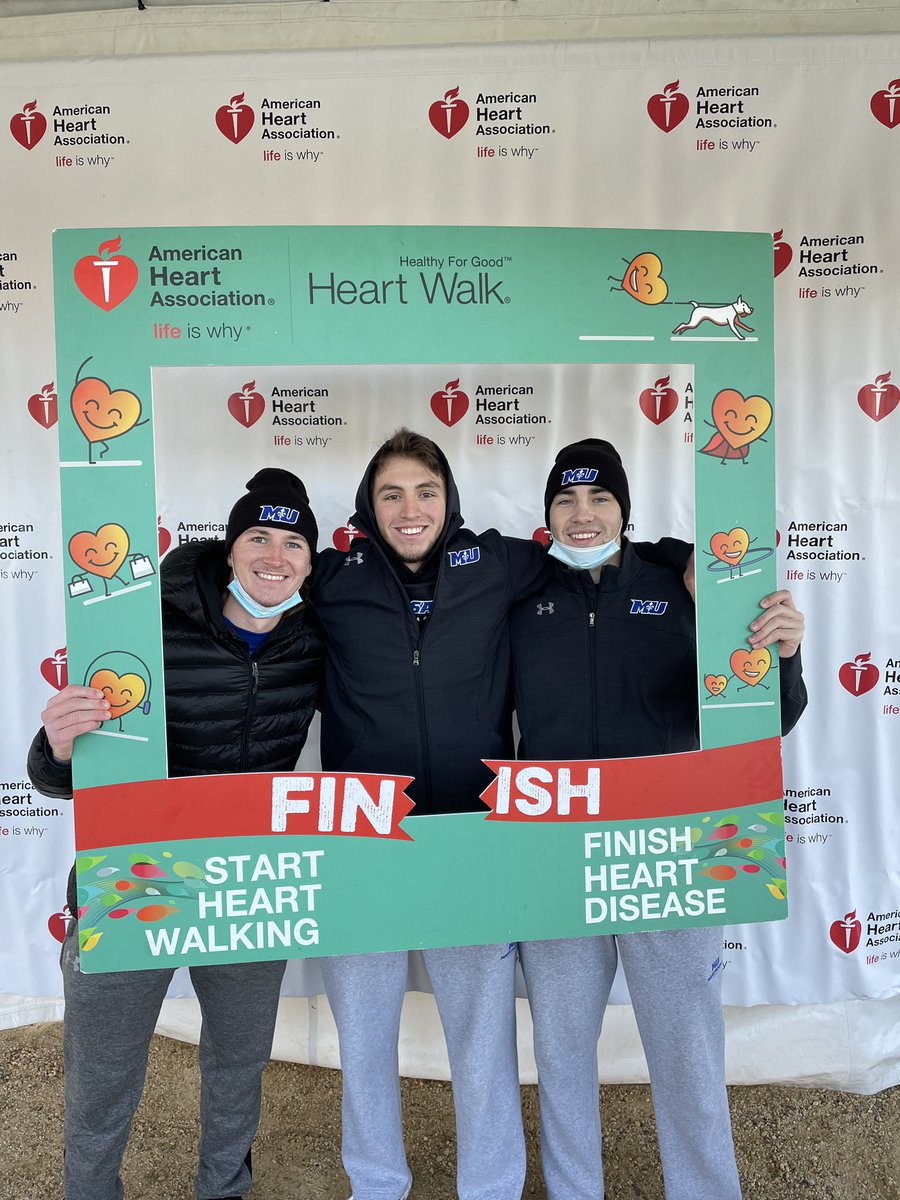 MarymountBASE's tweet photo. Thank you @American_Heart for having us back to your DC heart walk this year. So proud of the work ethic of this team. Could not be more proud to be a part of events like this and to be #musaints @MarymountSaints https://t.co/LJ3JjmwVca
