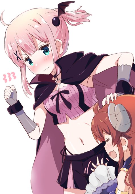 ONAKAを狙うまぞくと桃色魔法少女 