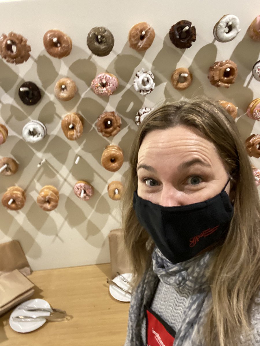 Komani's tweet photo. Donuts for breakfast, belated thank you to #GPAconf2021 https://t.co/9SmsF7iVhZ