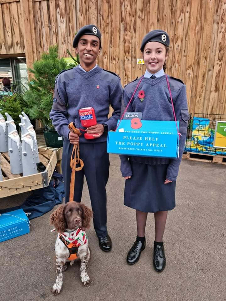 2409HaltonSqn (@2409sqn) on Twitter photo Cadets have collecting today for the Royal British Legion Poppy Appeal outside Budgens and Dobbies in Wendover.
Thank you to everyone who stopped to say hello and donate to the Poppy Appeal
<a href="/PoppyLegion/">Royal British Legion</a>
#poppyappeal2021 Cadets have collecting today for the Royal British Legion Poppy Appeal outside Budgens and Dobbies in Wendover.
Thank you to everyone who stopped to say hello and donate to the Poppy Appeal
<a href="/PoppyLegion/">Royal British Legion</a>
#poppyappeal2021