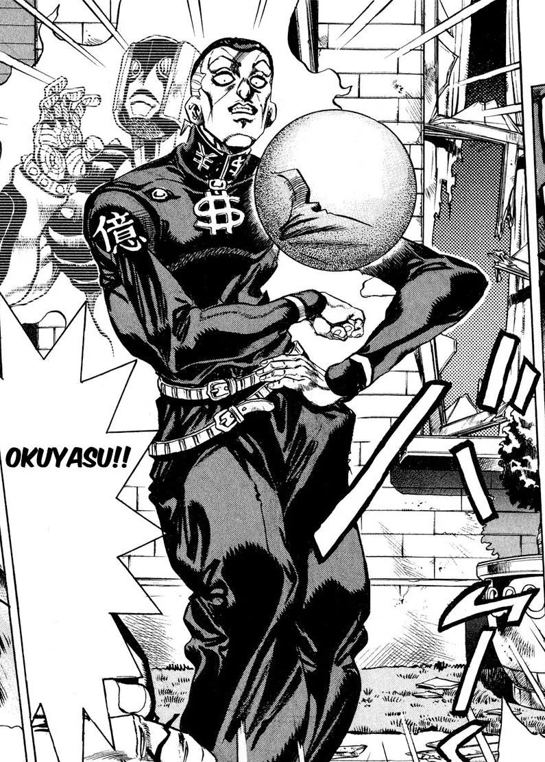 「November 5, 2001, Stone Ocean Manga Chapter 90 