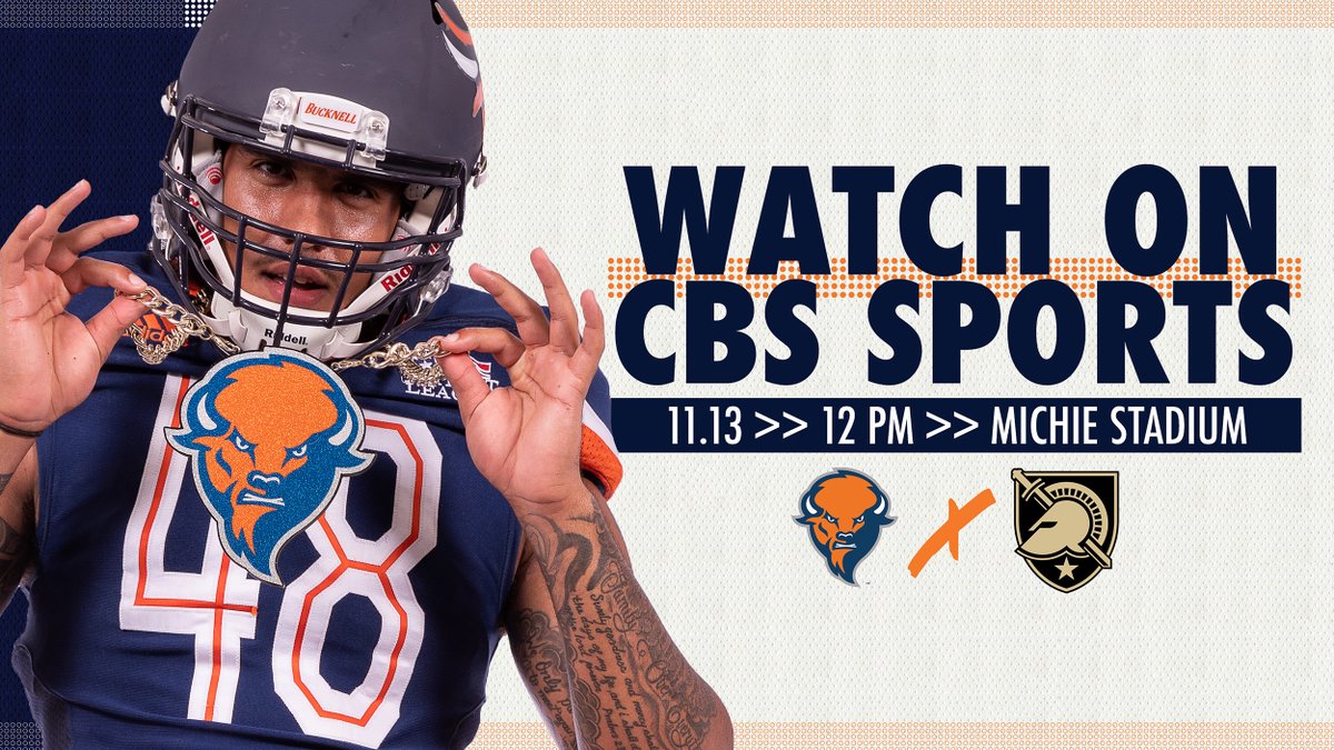 Bucknell_FB's tweet image. Catch us on @CBSSportsNet this Saturday.

#ACT | #rayBucknell