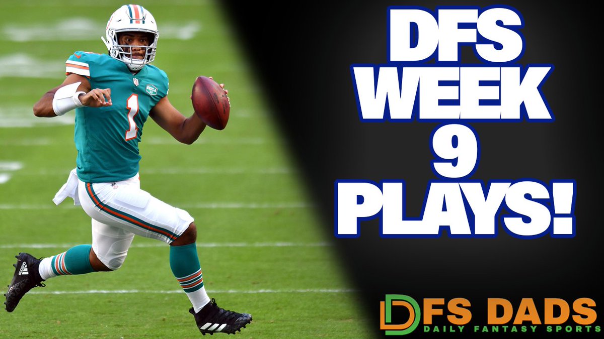 TheDFSdads's tweet photo. NFL WEEK 9! Plays of the week
https://t.co/JKqYEet1UB https://t.co/EnWLsEiwJb