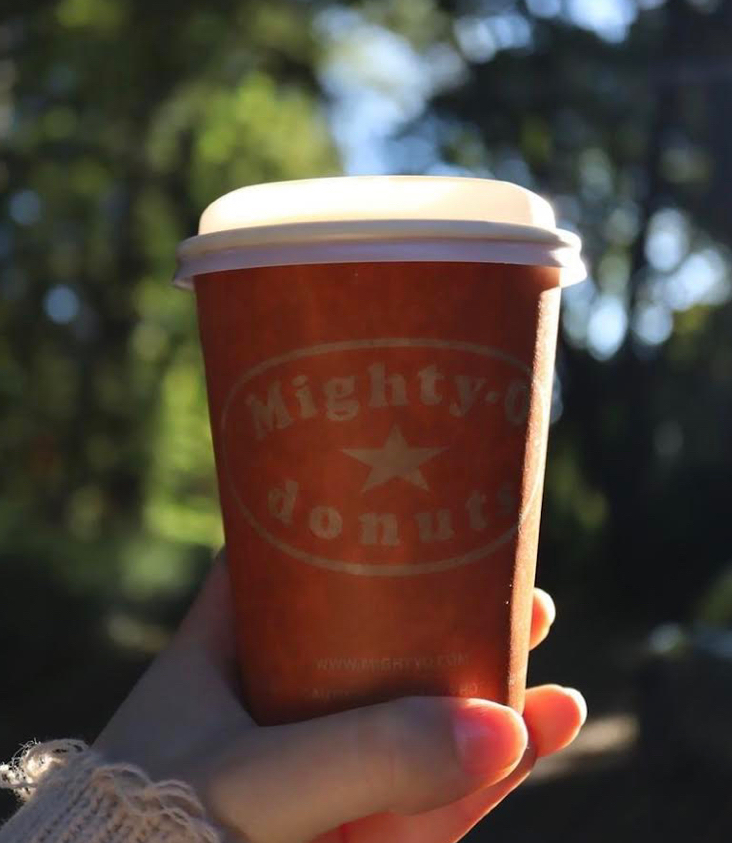 MightyODonuts's tweet photo. Donut forget we have organic apple cider in our cafes! Great for warming up during this rain🤗 #localseattle #mightyodonuts https://t.co/DhXGgfsTCm
