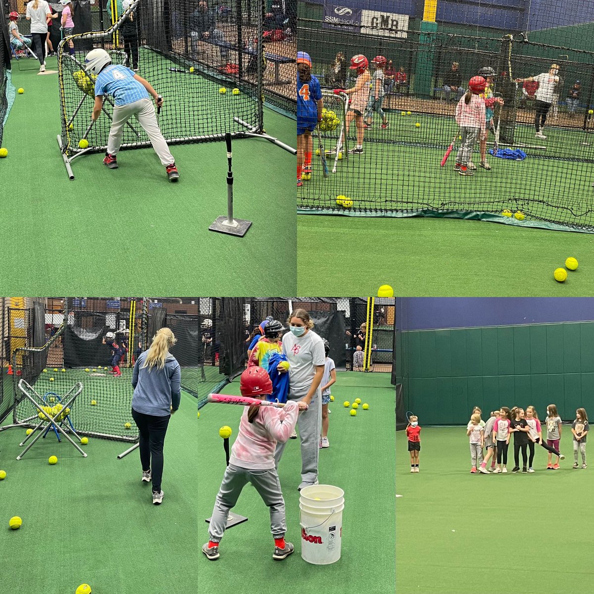 AllStarStlouis's tweet image. Fastpitch Clinic Series, Featuring St Louis Billikens Athletes, In Full Swing! #GreatTurnout #FunAtmosphere #AwesomeRoleModels