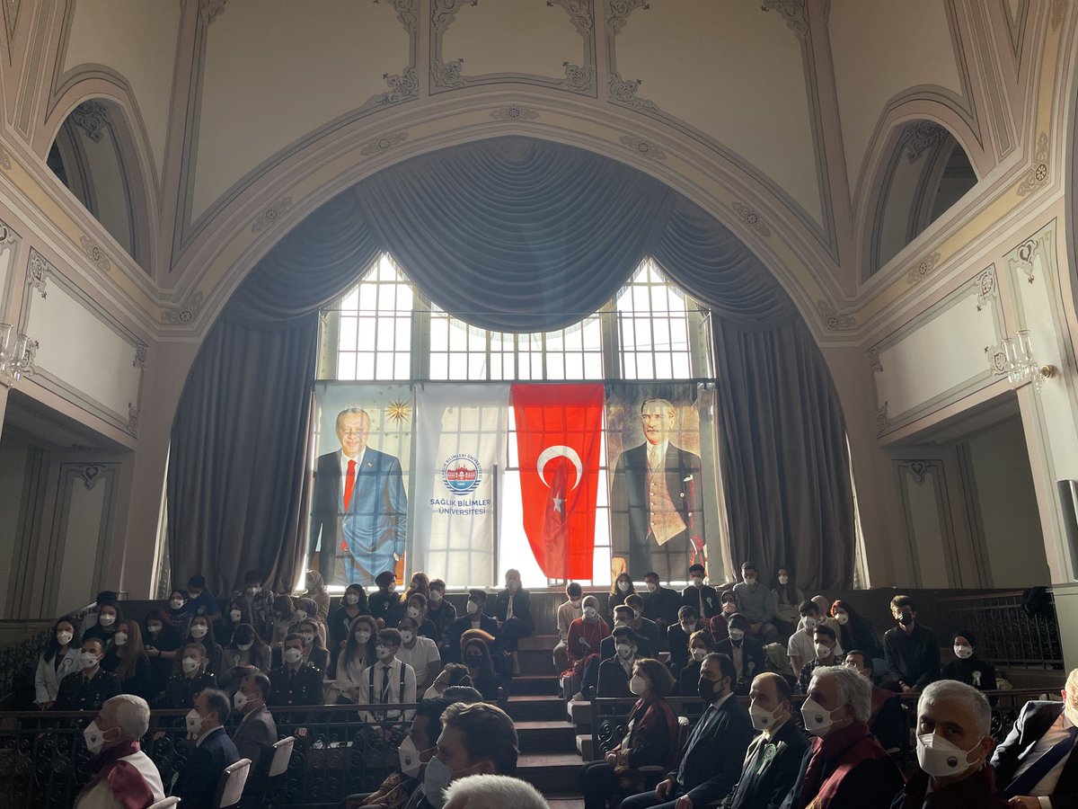 drkerem's tweet photo. Üniversitemizin @sbuedutr Akademik Yıl Açılış Töreni @TBMMresmi Başkanımız Sn. Prof. Dr. @MustafaSentop Beyefendinin teşrifleriyle gerçekleşti.
Devamı olduğumuz Mekteb-i Tıbbiye-i Şahane açılışı da Sultan II.Abdülhamid'in doğum günü olan 6 Kasım 1903 Cuma günü gerçekleştirilmişti https://t.co/Y6rEzOrwvL