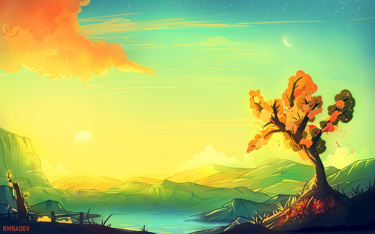 rmradev's tweet photo. Autumn Tree https://t.co/1gNyThns8S