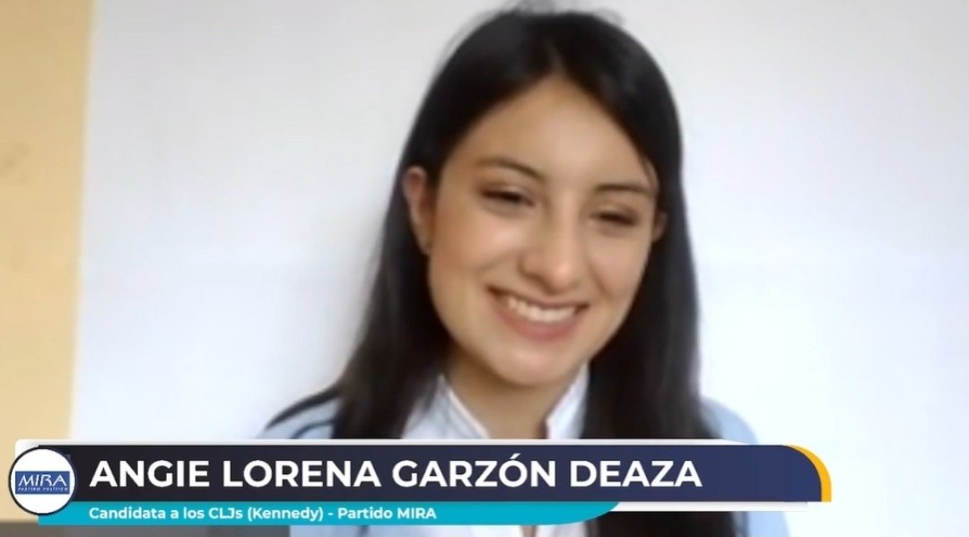 comiteuniandes's tweet photo. Por la localidad de #Kennedy también escuchamos a Lorena, candidata por parte del @PartidoMIRA a los #CLJ
Siga el evento en vísperas de las elecciones a los Consejos Locales de Juventud para el 5️⃣ de diciembre por:
https://t.co/UTE2iJDWz9 https://t.co/SBDmKOFVkh