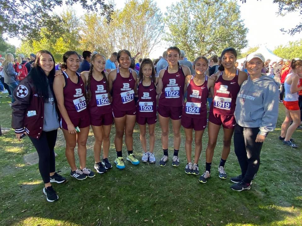 bridgeport_BHS's tweet photo. Congratulations Sissies on your amazing season. 8th place at State!!  These young ladies are great competitors and teammates. Check out the crowd that made the trip. Thank you parents for your support. Congratulations Coach Rikki Clarke. #MaroonPride #proudprincipal https://t.co/07NkvKXLzo