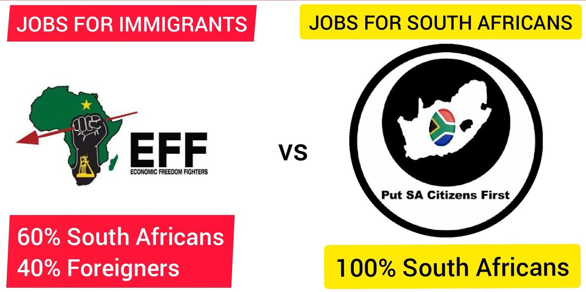 Our demand is simple.. #WeWantOurCountryBack!

#PutSouthAficansFirst
