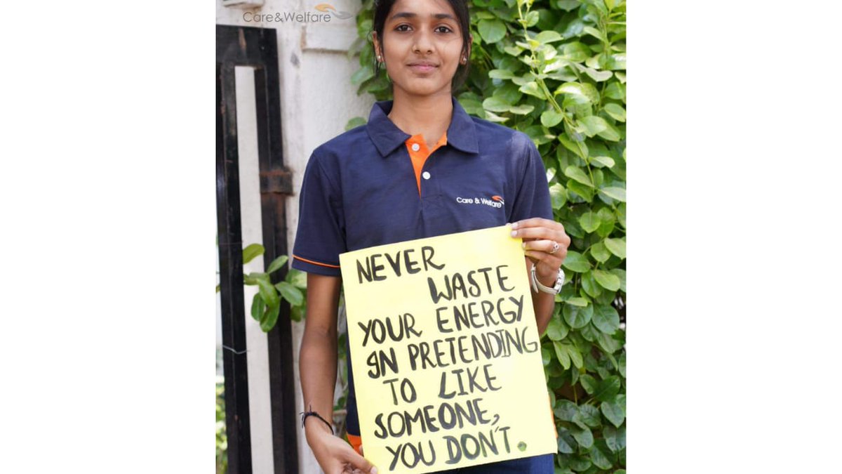 careandwelfare's tweet photo. Pretending and concealing our liking can never build up a positive surrounding. Let's be bold to turn up our true face to bring a happy context for all!
#OwnWish #Opinion #SpreadLove #PersonalThought #CreateAwareness #CareAndWelfare #Chennai https://t.co/b9RwnvnrWw