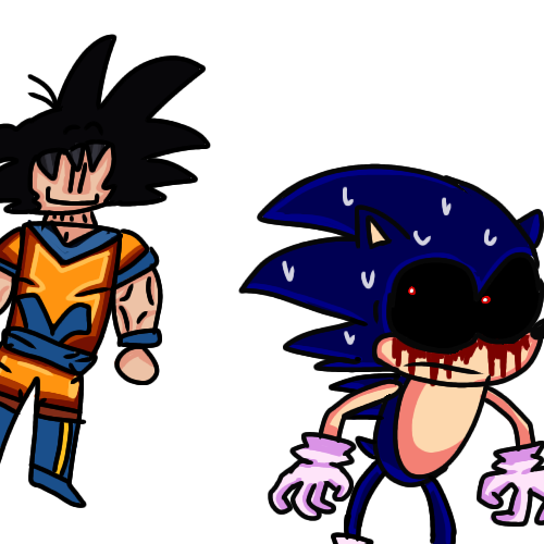 Goku Vs Sonic Exe